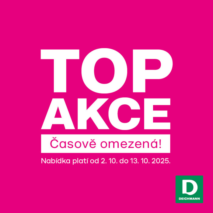 TOP AKCE v Deichmann